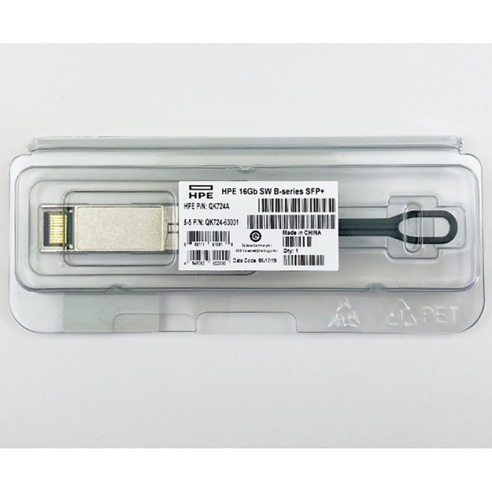 [HPE] QK724A B-SERIES 16GB SFP+ SHORT WAVE TRANSCEIVER, 656435-001